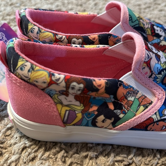 NWT Disney Princess Slip-on Sneakers - Picture 2 of 7